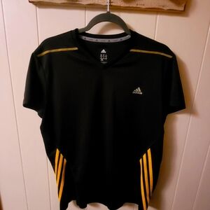 Women's Adidas black sports shirt